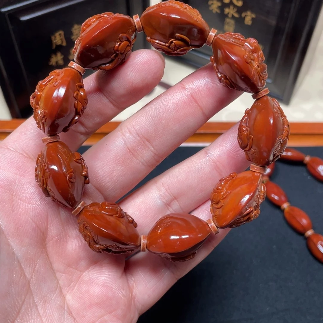 吊坠橄榄核王*电LCH回血八大观音2.4