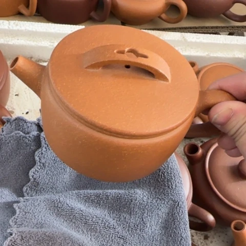 紫砂茶壶清***香黄降坡泥200c c