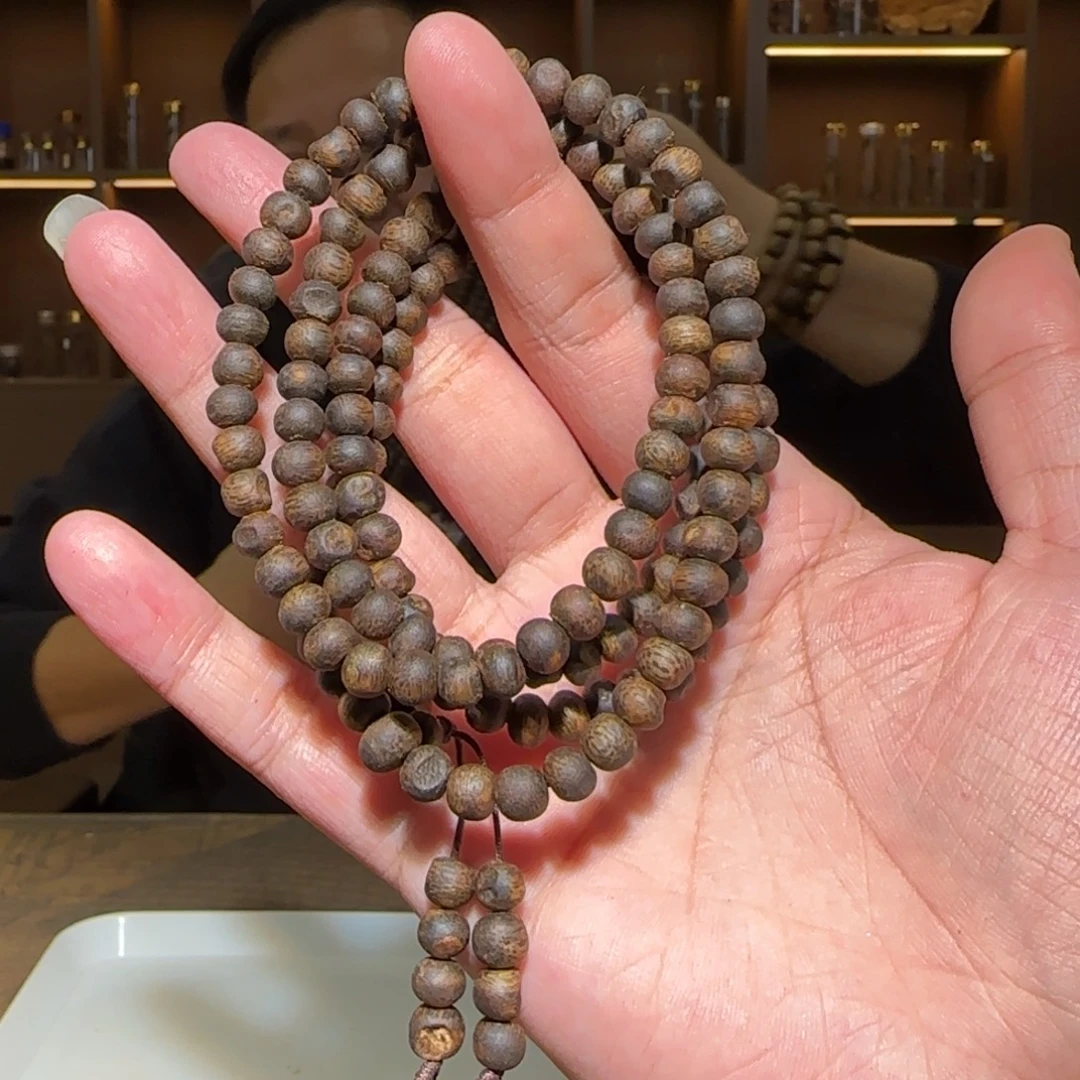 手串沉香多圈透母树虫漏0.6/20g多样性发一条