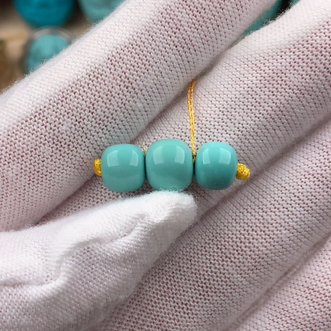 绿松石配饰未镶嵌卡7.3*8.2*7.3