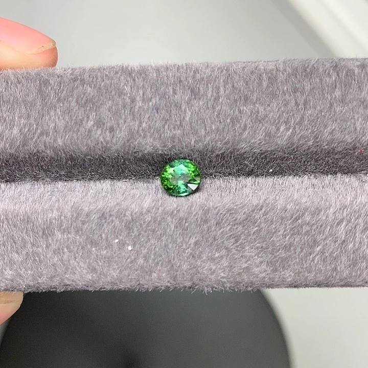 碧玺珠宝奇石未镶嵌阿富汗蓝绿碧玺0.92克拉未镶嵌