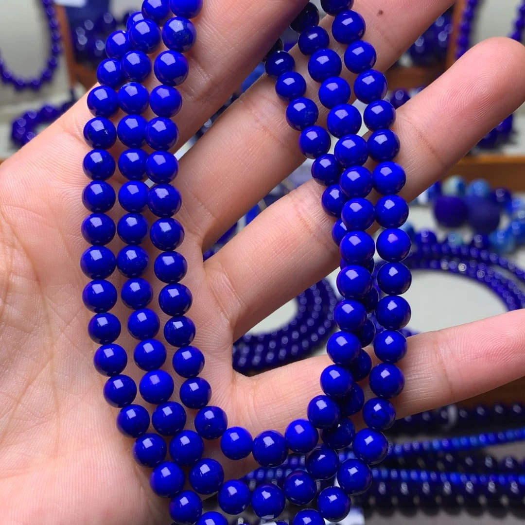 青金石手串未镶嵌6mm4016