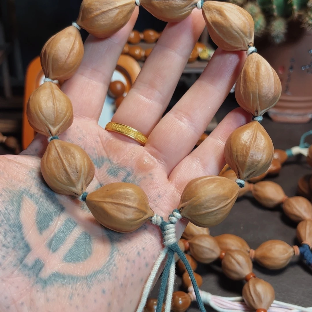 倦***吖手串/手链橄榄核正四花1.9橄榄核手串