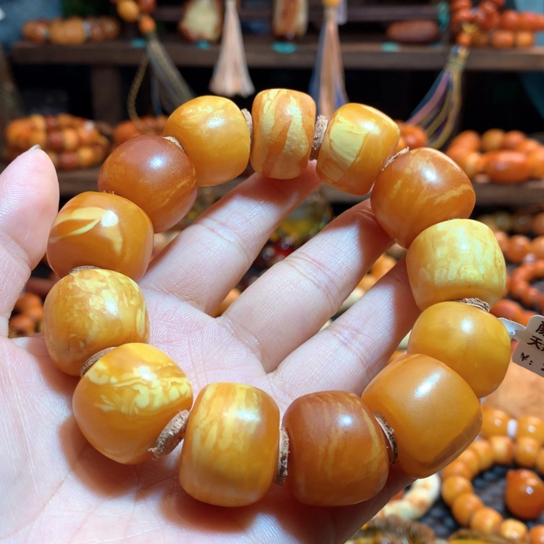 【闪购商品】手串蜜蜡未镶嵌蜜蜡手串