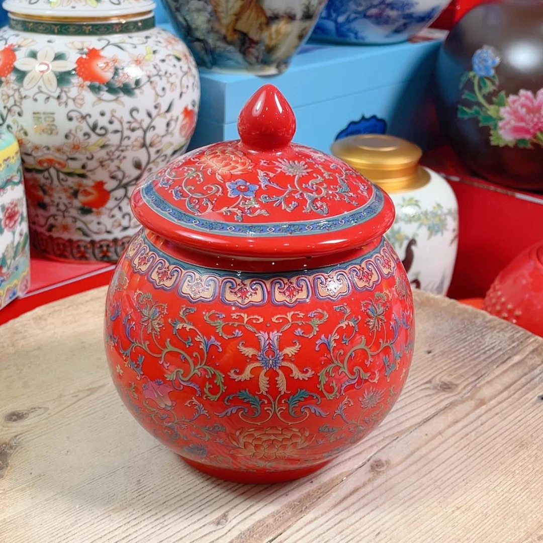 【闪购商品】罐陶瓷茶叶罐密封罐