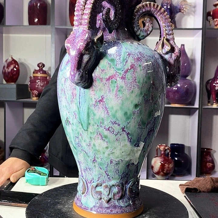 瓷片中国神垕精品钧瓷