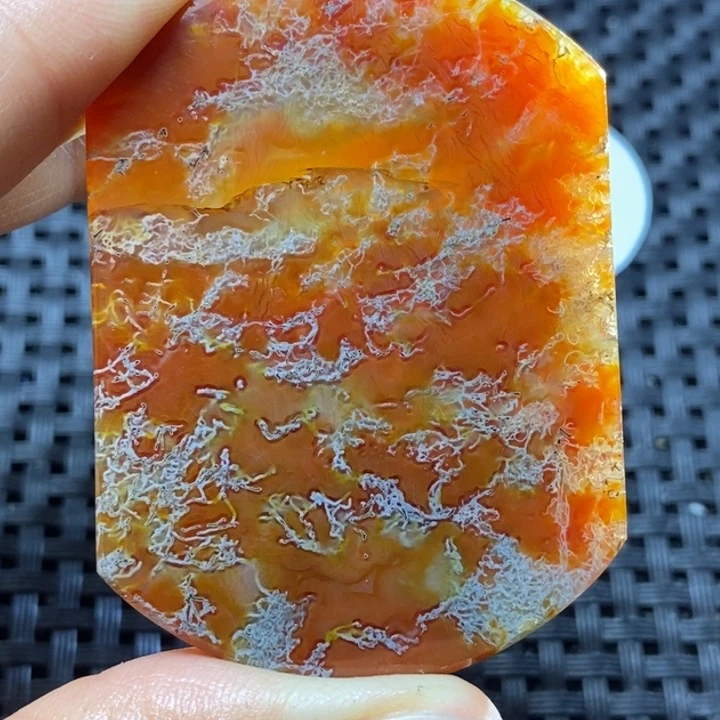 未镶嵌颈饰玛瑙/玉髓倾**豆