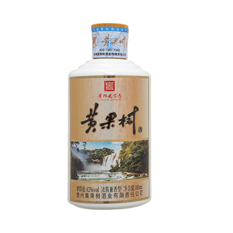黄果树 窖藏30 浓酱兼香型 白酒【贵州老字号】42度100ml