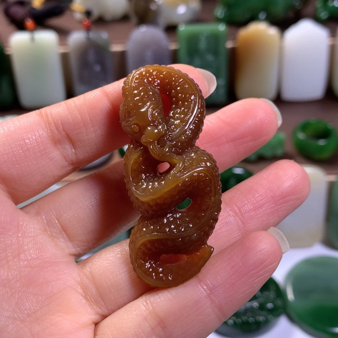 和田玉挂件未镶嵌