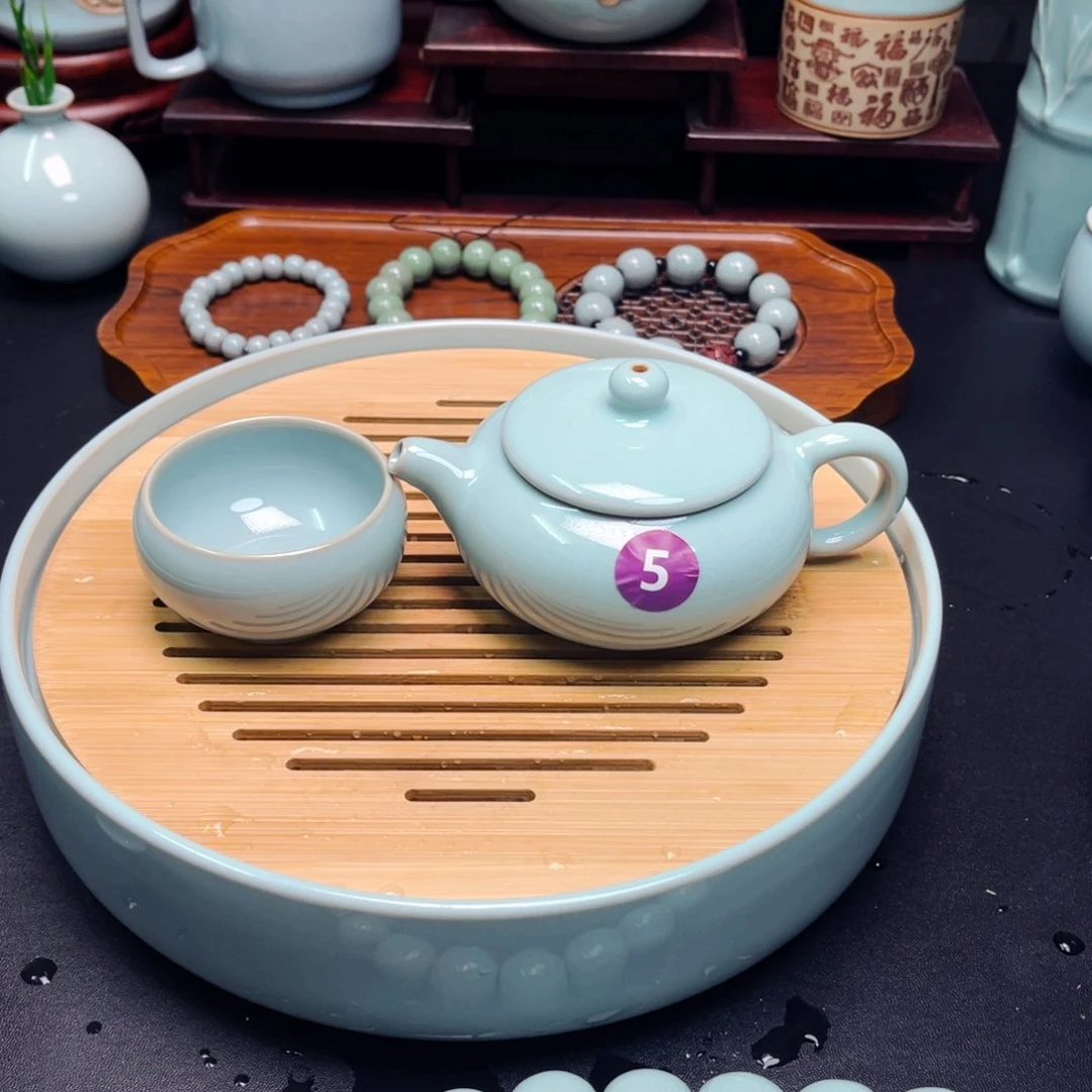 【闪购商品】耳*汝州壶，壶，，壶，杯，高品