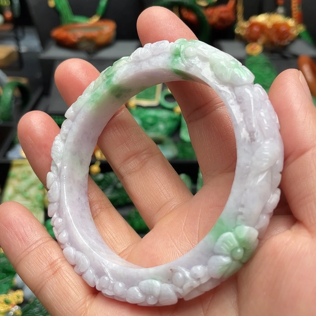 翡翠未镶嵌手链翡翠