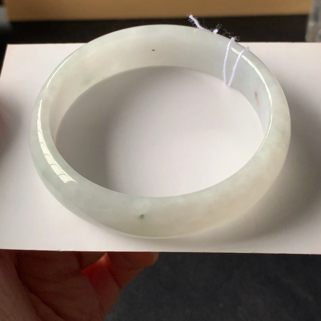 翡翠未镶嵌手镯19号53.7-13.8-6