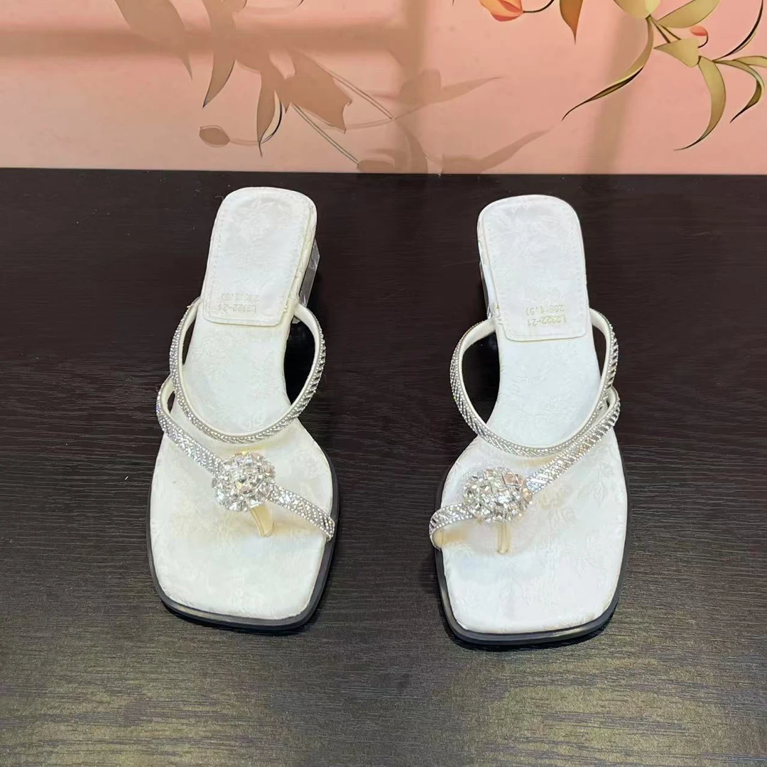 水钻套趾百搭外穿凉拖鞋 2322-21