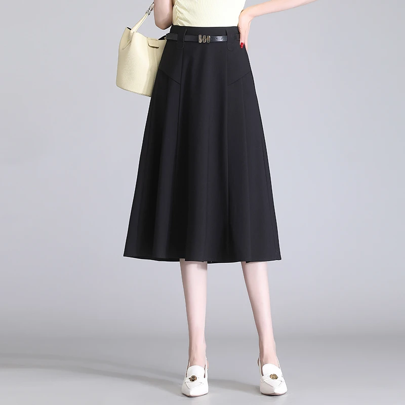 哥弟阿玛施正品夏季时尚秋季高腰中半身裙女款爆款裙子秋季半身裙