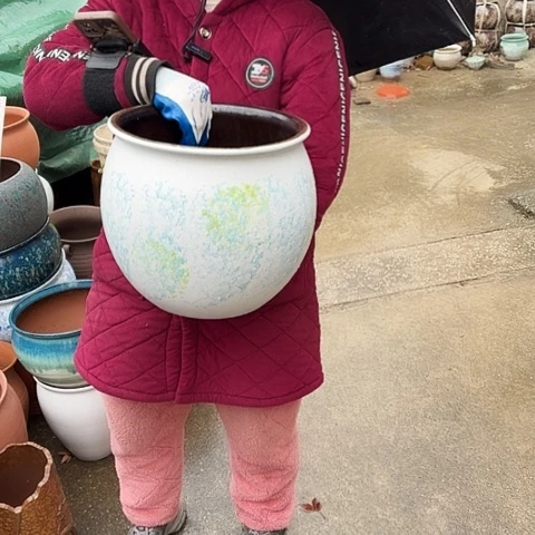 口29高28瑕疵盆子