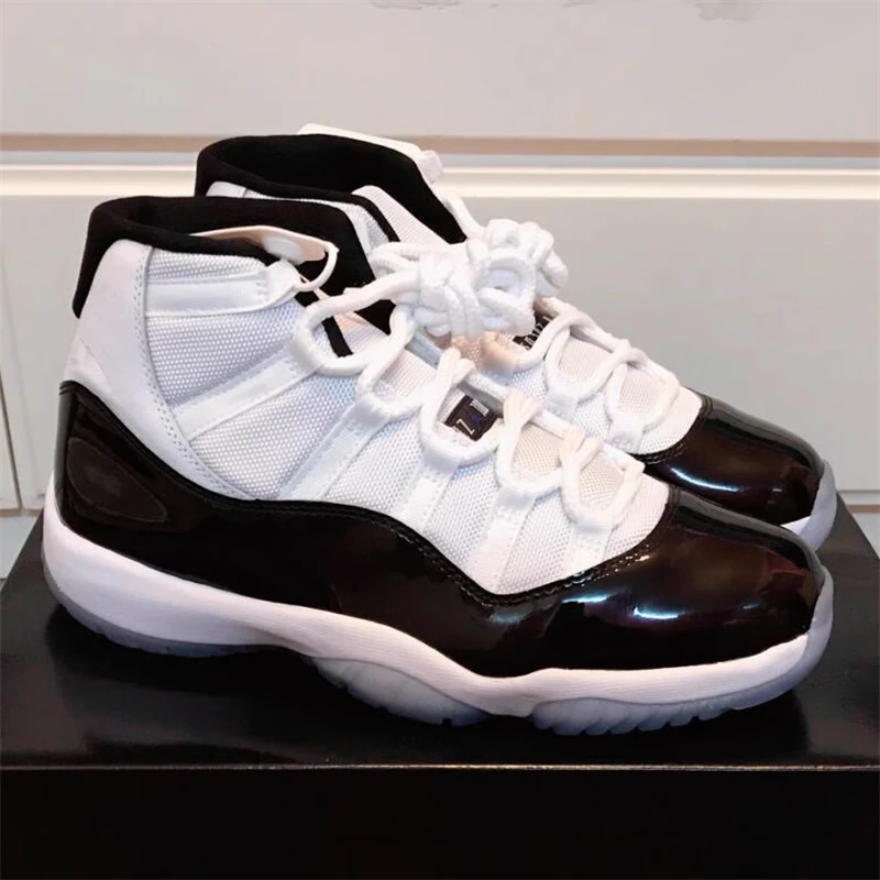 Aj11代康扣大魔王运动鞋高帮厚底增高鞋百搭男鞋休闲透气鞋百搭