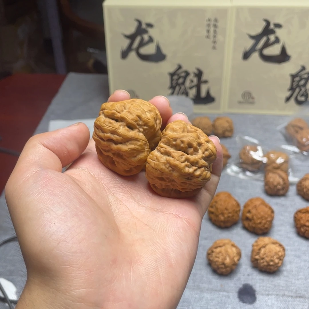 文玩核桃把件蛤蟆头 027