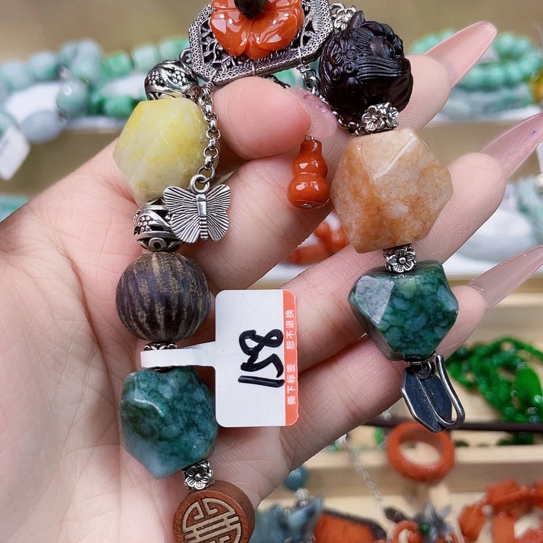 翡翠未镶嵌手链手链