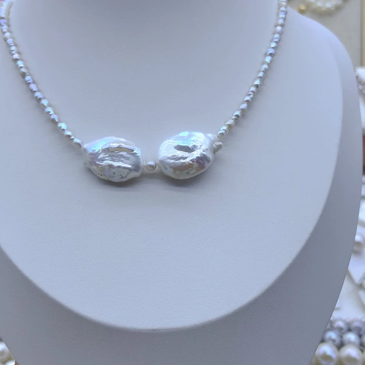 淡水珍珠颈饰未镶嵌