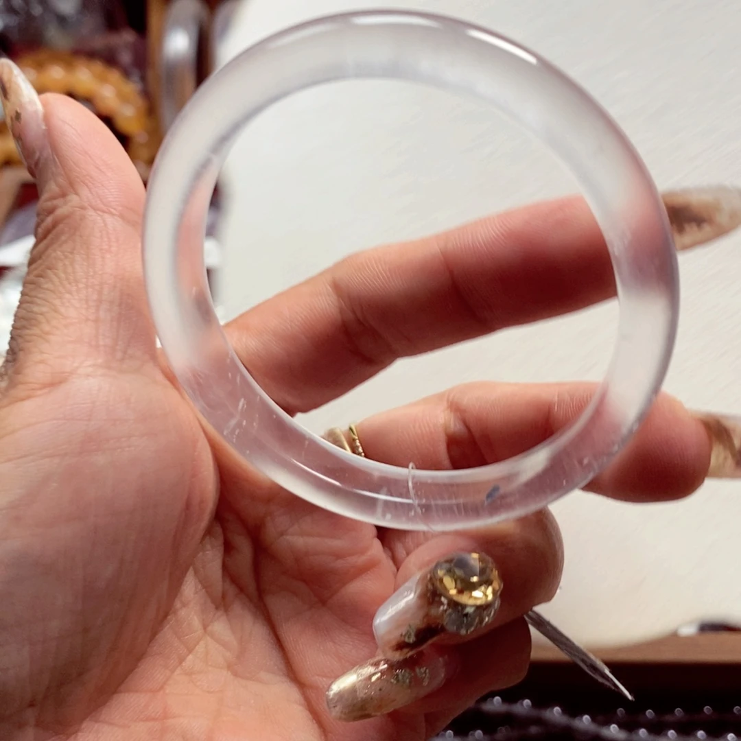 S***a石英质玉未镶嵌手镯59-60