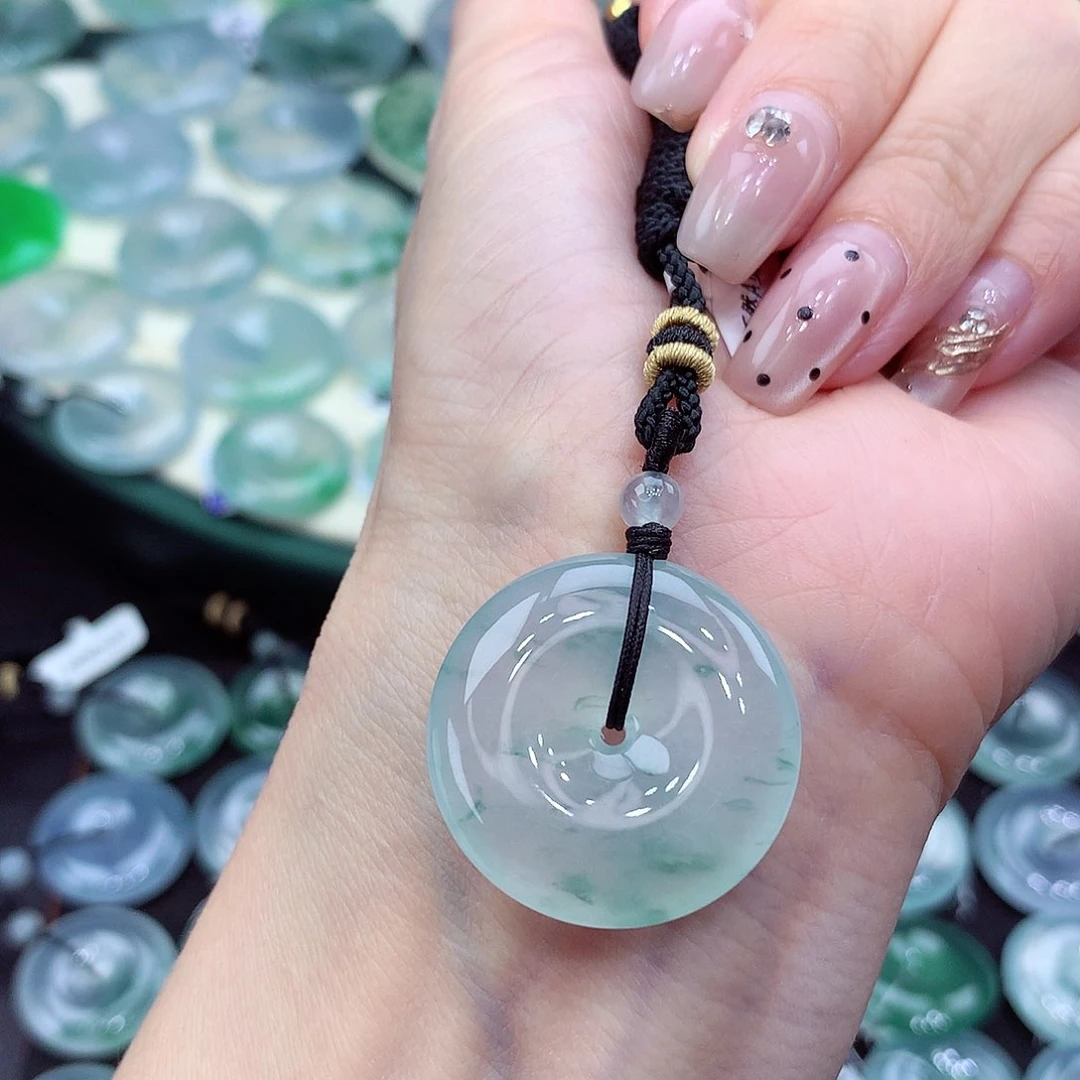 颈饰未镶嵌翡翠编号25尺寸26.4/6.2