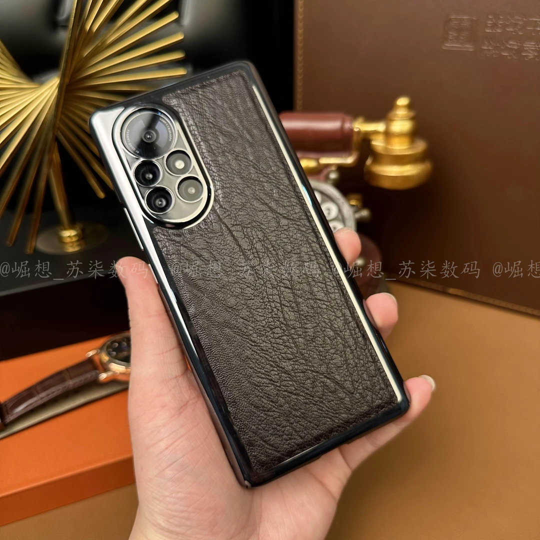 适用于华为Nova8高档手机壳鳄鱼皮纹高端轻薄防摔商务全包