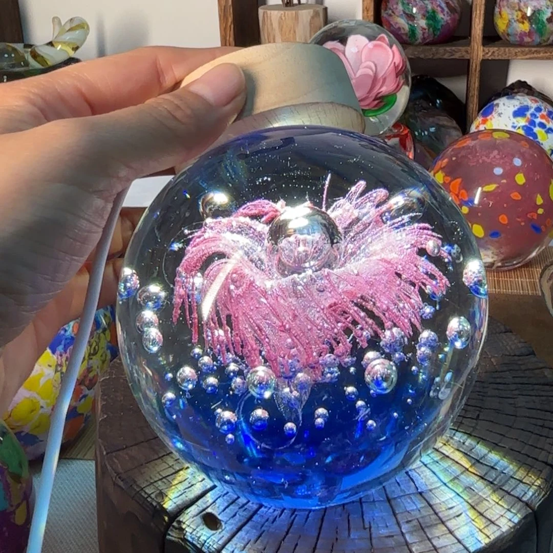 手工艺品琉璃瑕疵