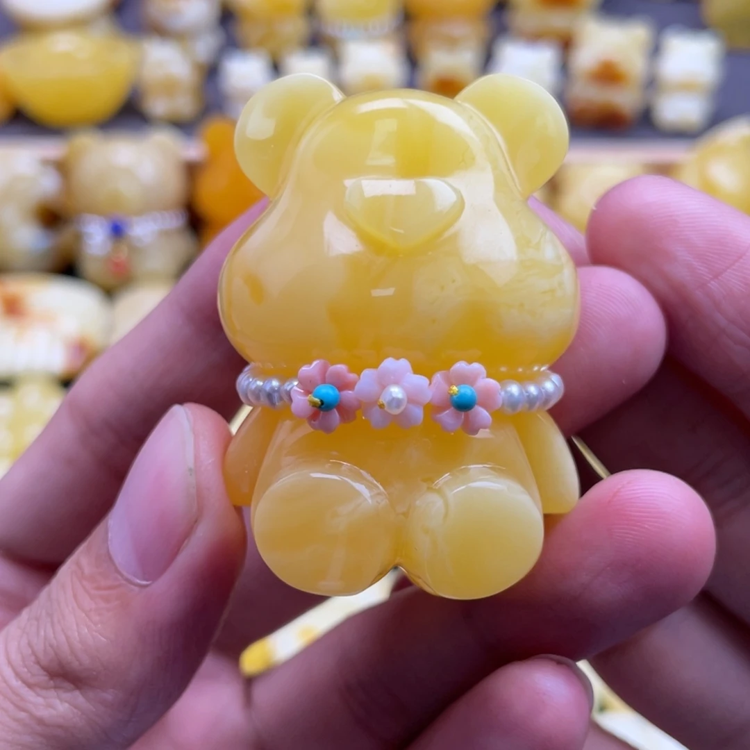 琥珀未镶嵌裸石蜜蜡