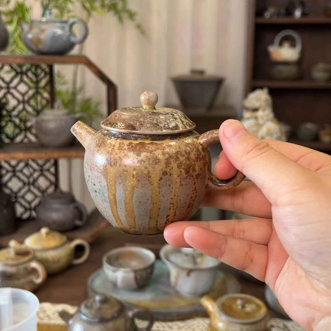 32中白重落灰窑宝壶