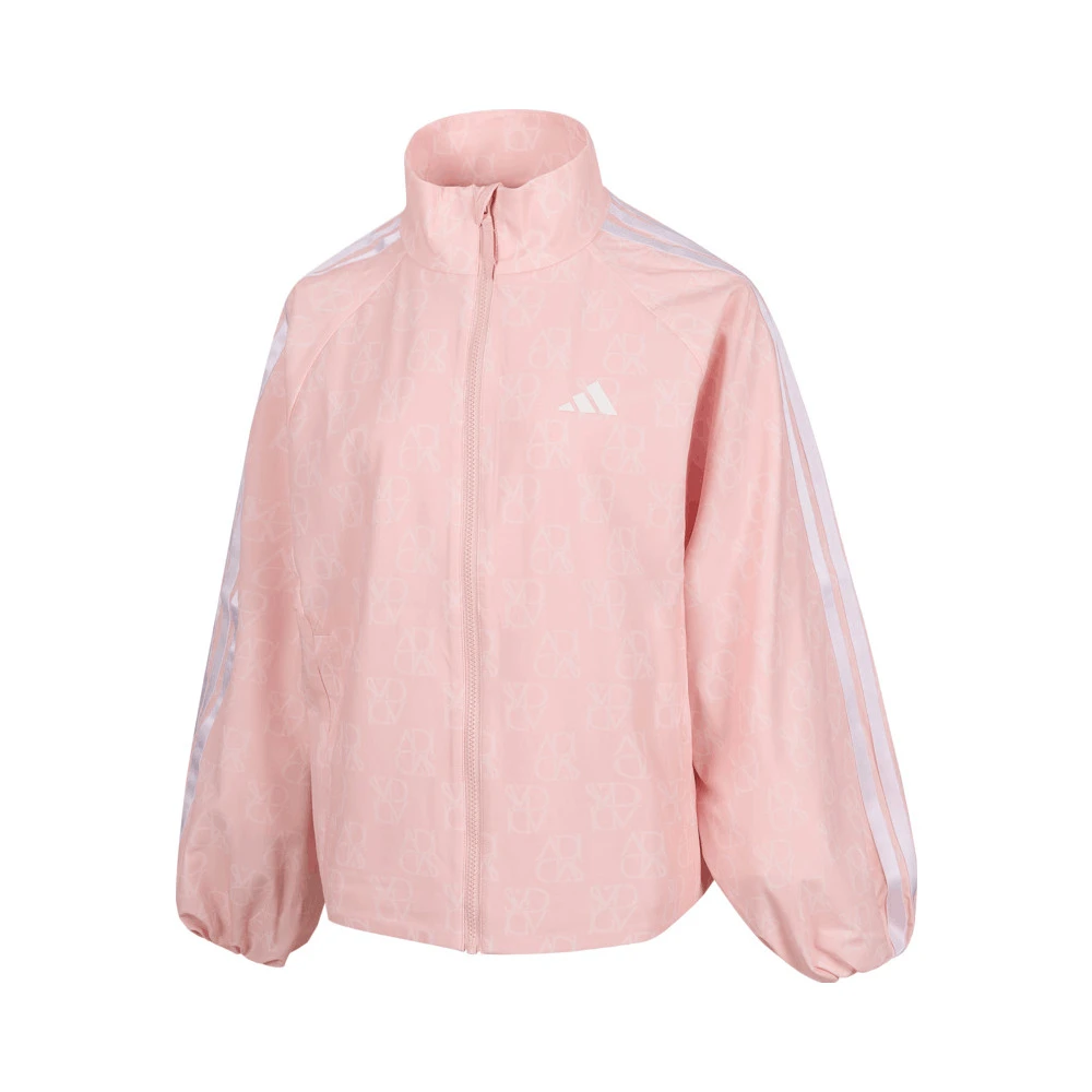 【滔搏联动】adidas/阿迪达斯女拒水防泼运动休闲流光风外套JY7703