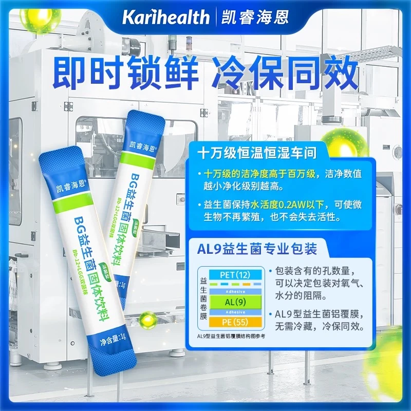 婴童营养品BG益生菌菌株（BB-12+LGG）