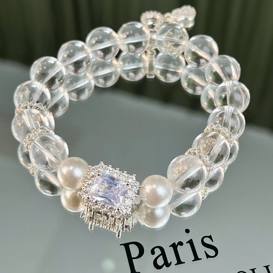 【白开水】11.5 mm+白水原创设计手链