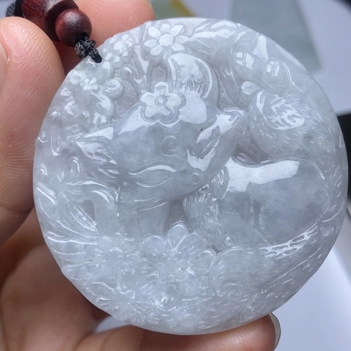 颈饰未镶嵌翡翠翡翠