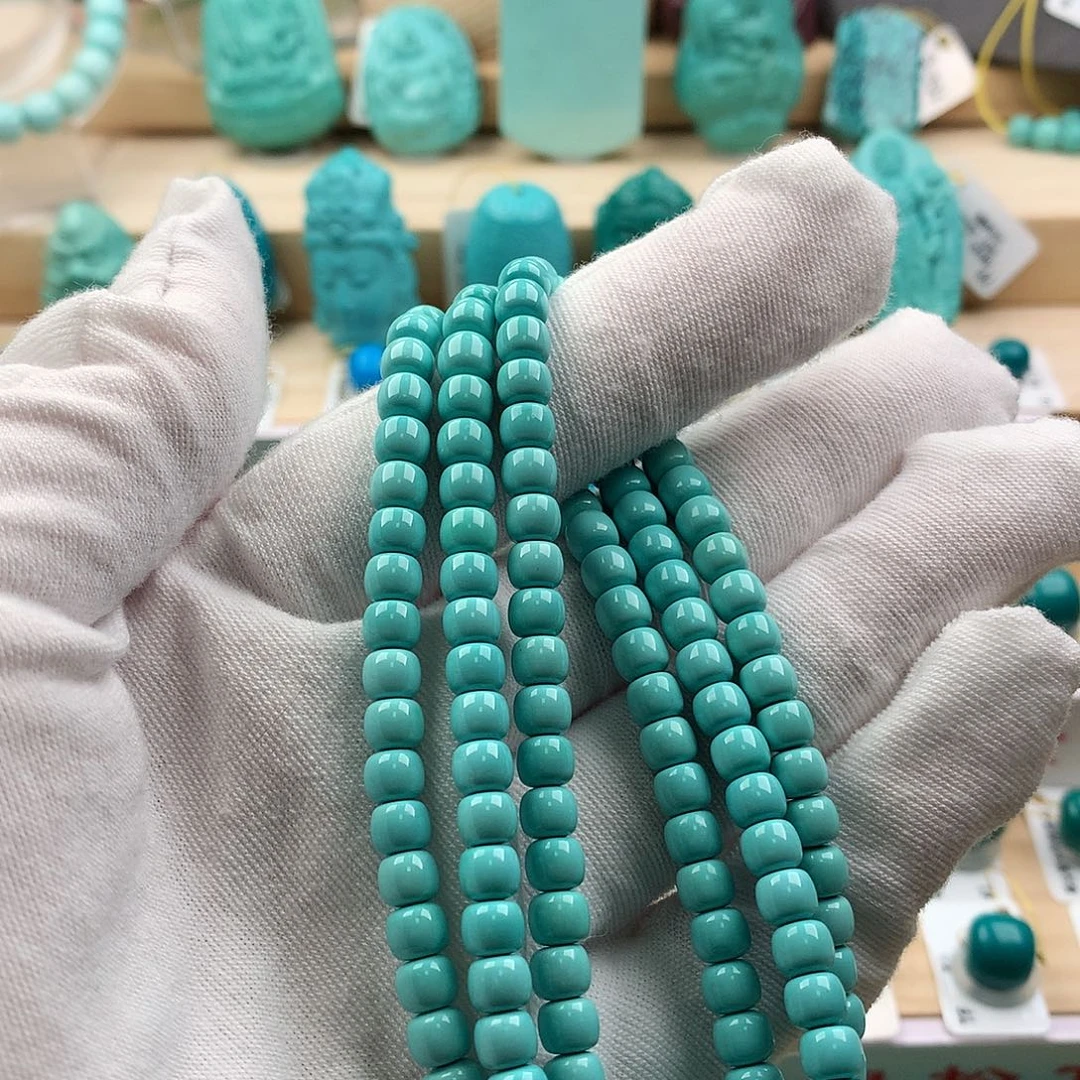 绿松石未镶嵌配饰5.0