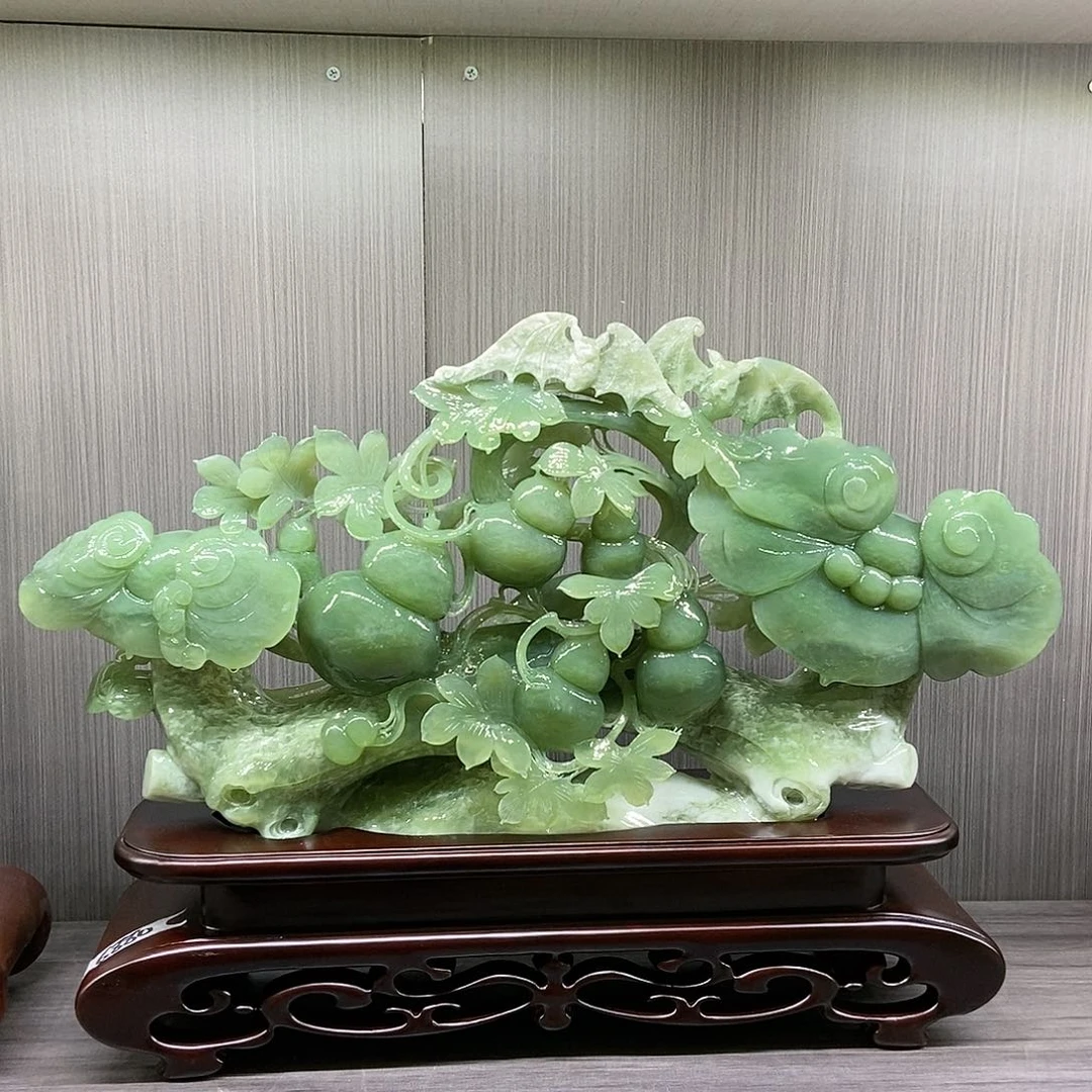 【闪购商品】未镶嵌蛇纹石玉家居摆件