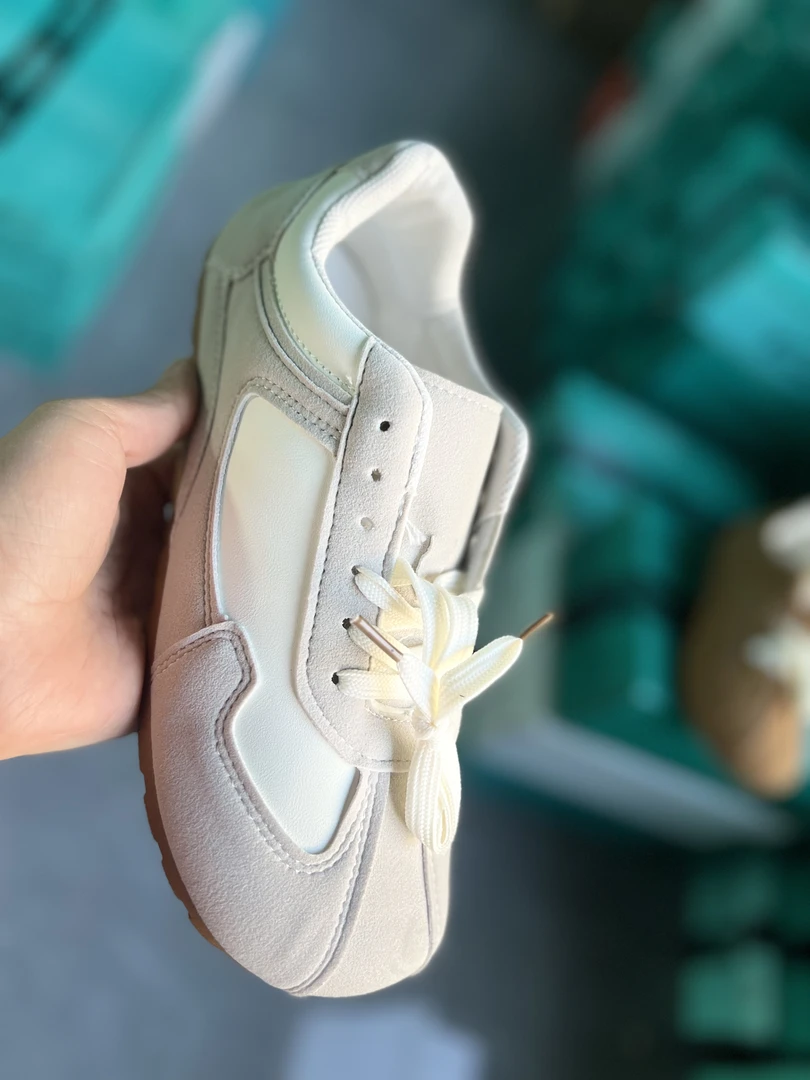 F701新款复古百搭德训鞋女款透气软底休闲运动鞋子