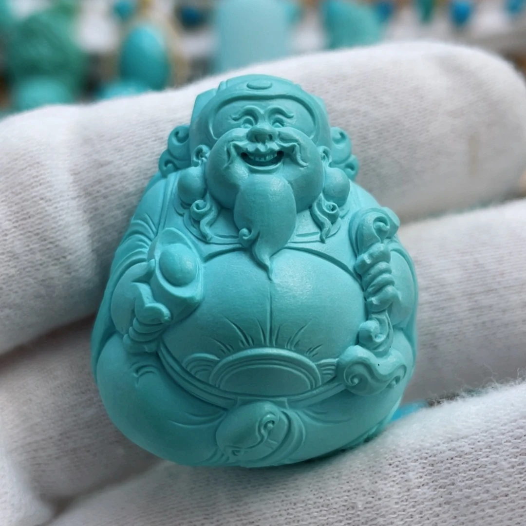 绿松石珠宝奇石未镶嵌