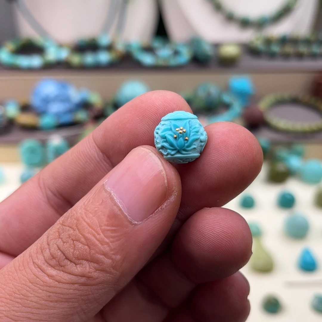 绿松石未镶嵌配饰