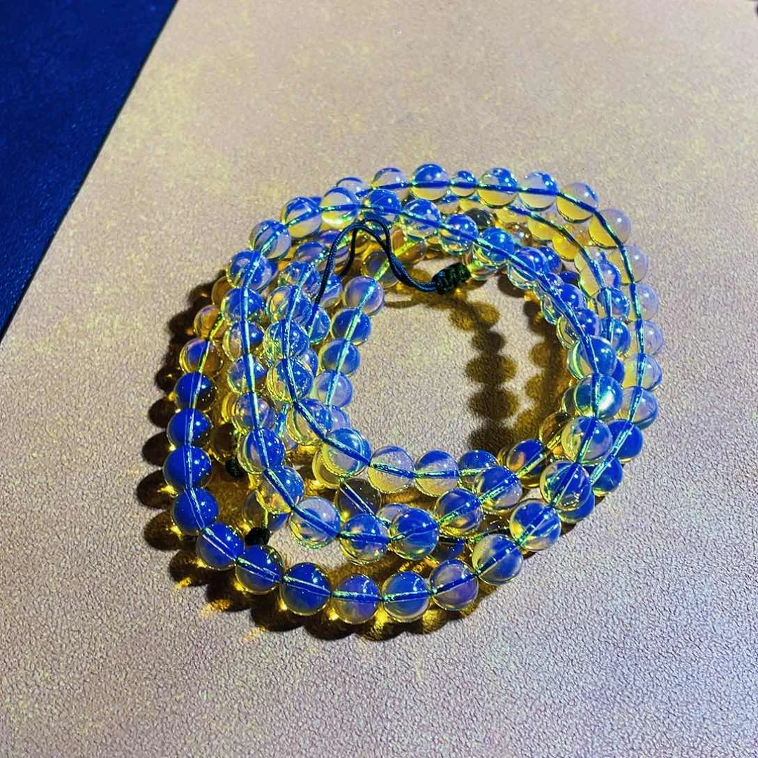 未镶嵌蓝珀裸石6加108毕业品质