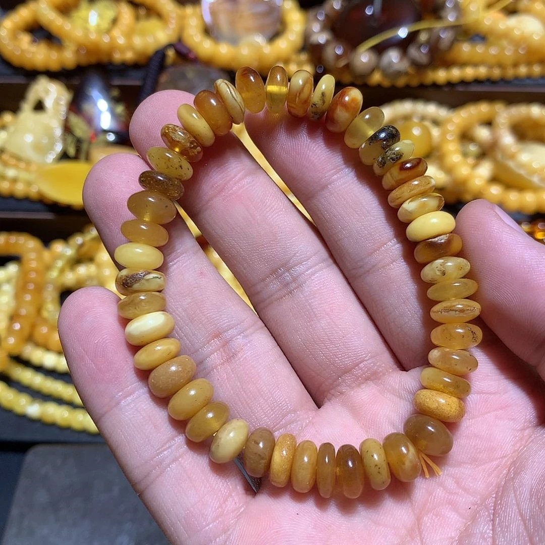 琥珀未镶嵌珠宝奇石