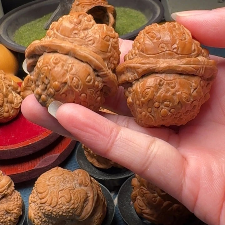 生***！核桃手串/手链金蟾无问题不退不退换