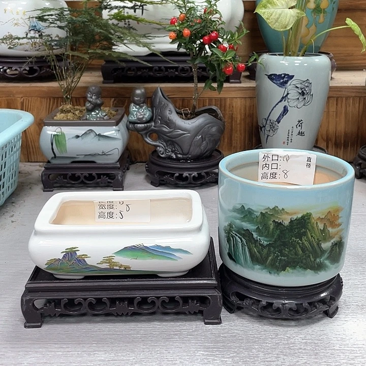 陶瓷花盆紫砂花盆福利抢购