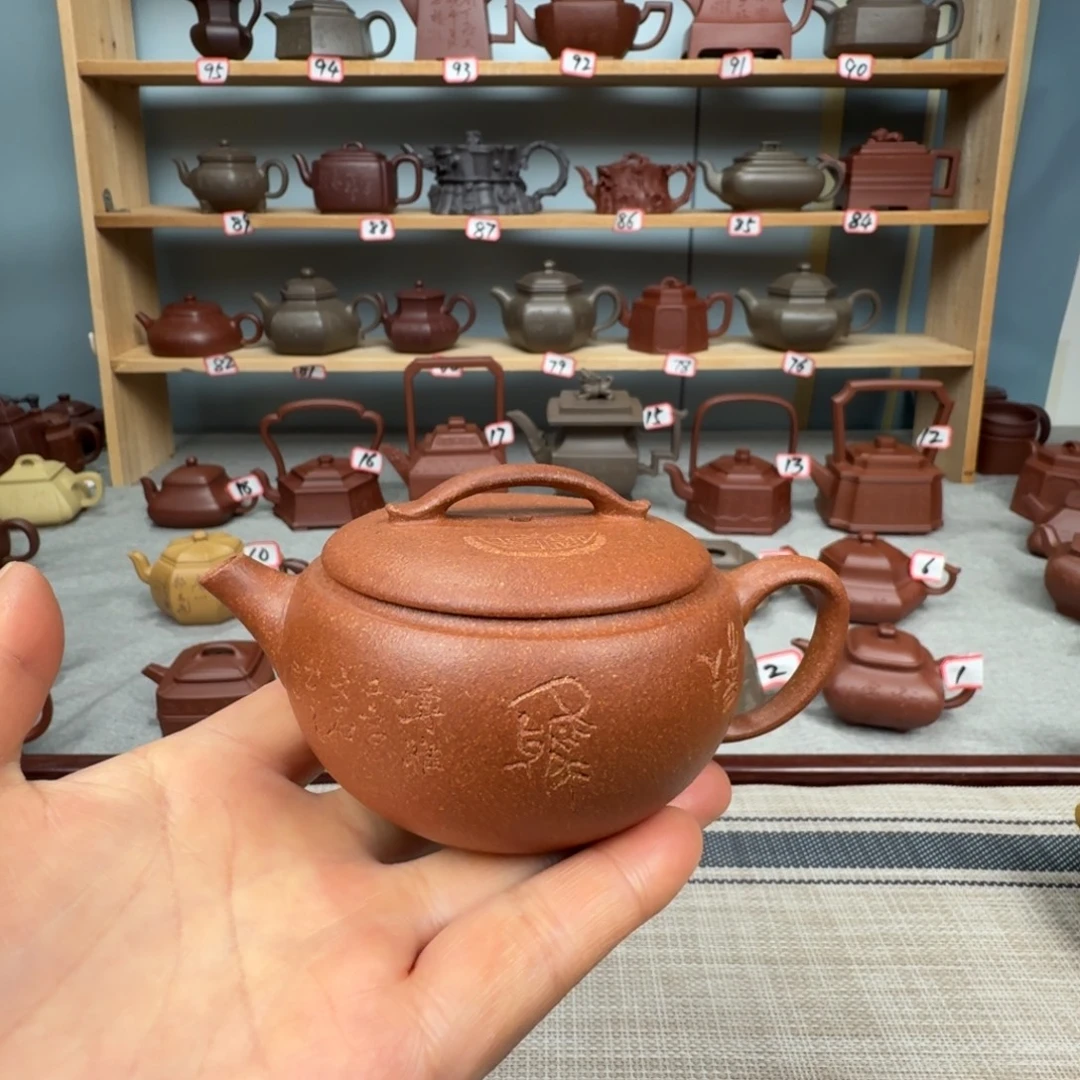 段泥茶壶半手工制作
