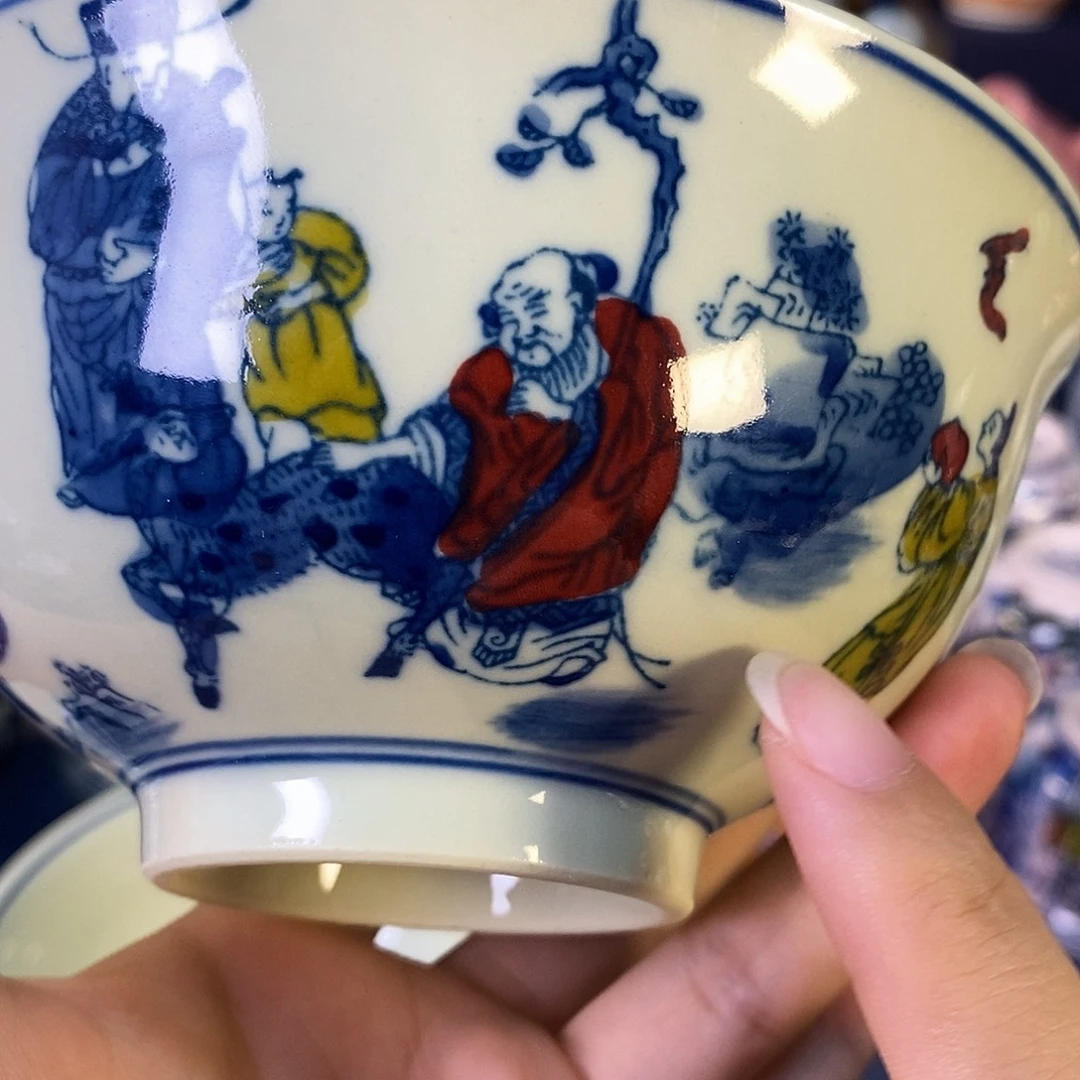 瓷片景德镇陶瓷米饭碗