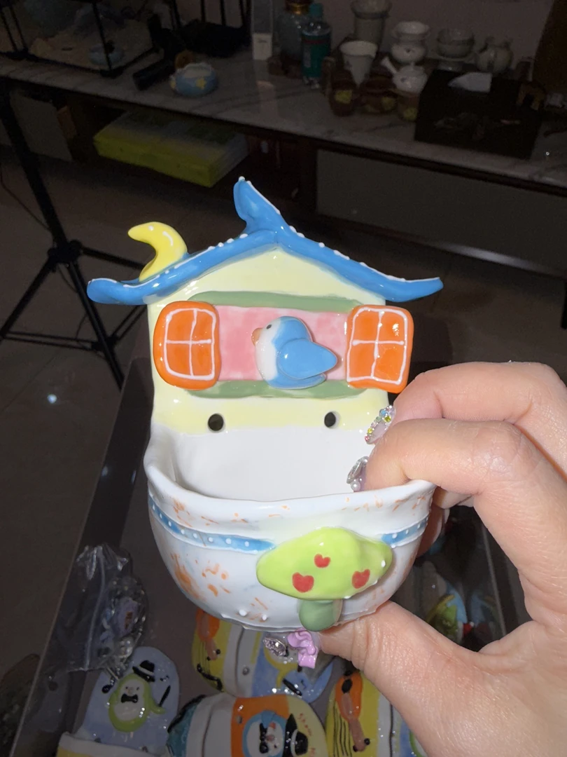 我爱我家小鹦挂碗蓝和尚1号