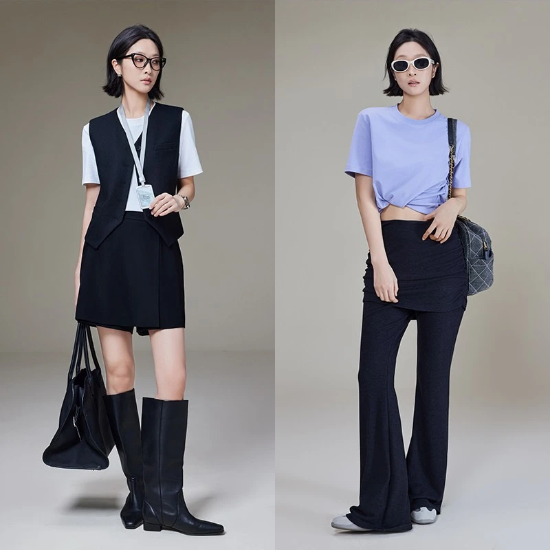 美洋MEIYANG 牛奶T恤 胶囊衣橱系列~防晒UPF50+长绒棉玻尿酸短袖U