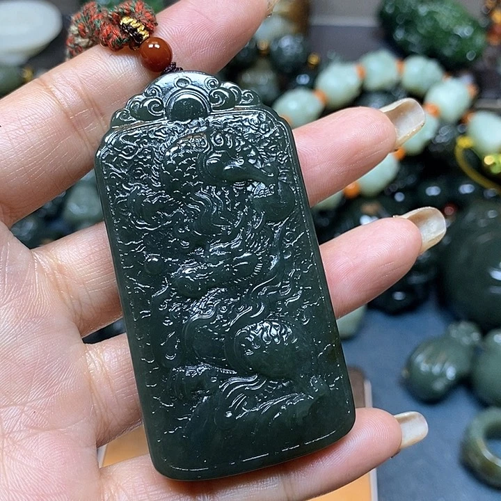 和田玉挂件未镶嵌