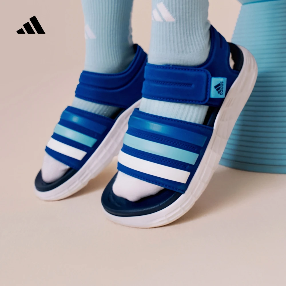adidas阿迪达斯官方儿童鞋男小童魔术贴凉鞋DURAMO SANDAL ID3533