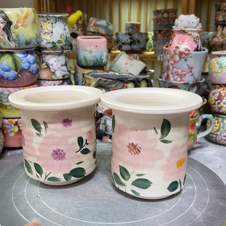景德镇艺术手绘作品