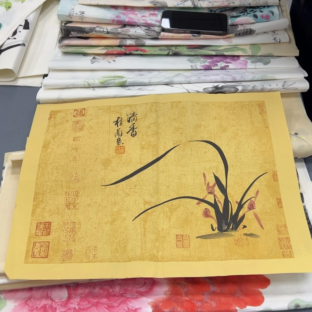 国画国画纯手绘作品